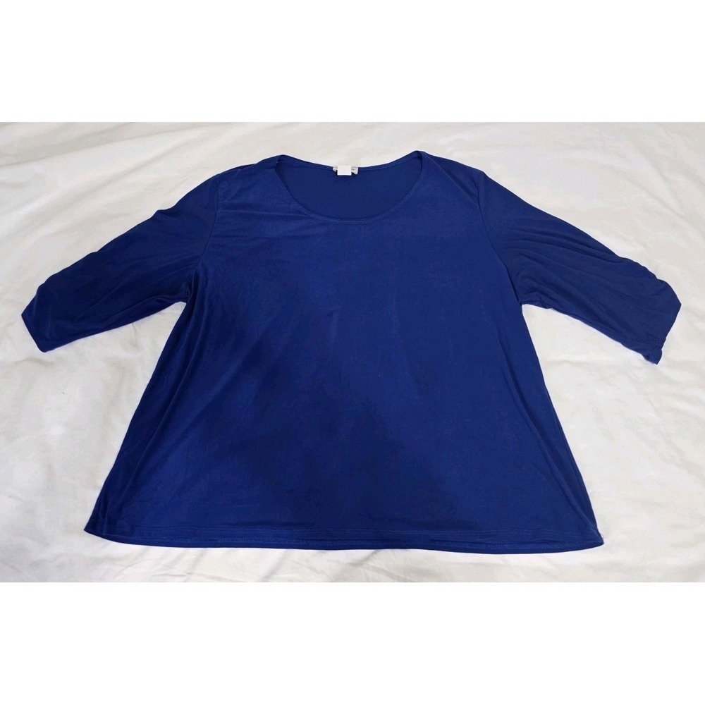 Star Vixen Women'sโ 3X Blue Blouse
